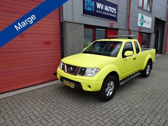 nissan navara - 2.5 dci xe double cab airco marge