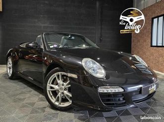 porsche 911 carrera 997 cabriolet 3.6l 345ch bvm6 pack sport chrono plus