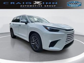 new 2025 lexus tx 350 premium