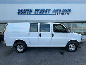 used 2017 gmc savana 2500 work van