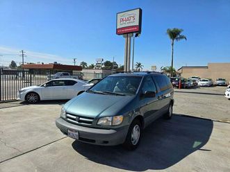 used 1999 toyota sienna xle