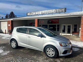 used 2020 chevrolet sonic fwd hatchback 1fl 5-door