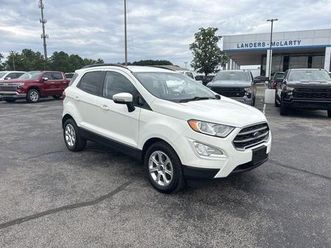 used 2020 ford ecosport se