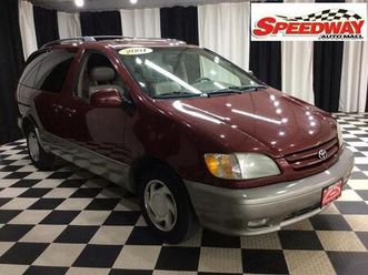 used 2001 toyota sienna le