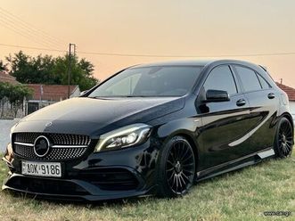 mercedes-benz a 180 2017 amg-line *carlsson* black on black