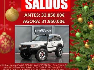 nissan patrol gr y61 2.7 td c/ extras tt averbados julho/98