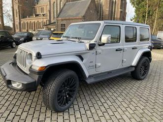 jeep wrangler sahara 2,0 phev sunroof