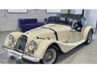 1992 morgan plus-4 blanc manuel, 5 vitesses conduite à dr...