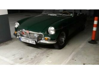 1974 mg mgb vert foncé manuel, 5 vitesses conduite à gauc...