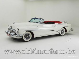 buick roadmaster 2-door skylark convertible '53 ch9097