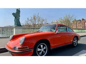1970-porsche-911-orange-manuel-5-vitesses-conduite-a-gau