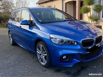 BMW SERIE 2 GRAN TOURER 216 bmw-serie-2-grand-tourer-216d-116-ch-pack-m-sport-monospace-7-places-bleu-6-cv-5-porte