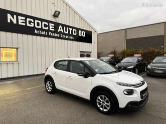 citroen c3 societe live 07/2018 1.6 hdi 75cv gps bluetooth radar de recul ar