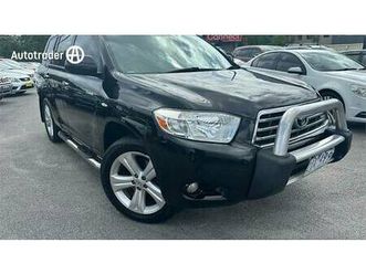 2009 toyota kluger grande (4x4) for sale $18,990