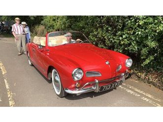 1962 volkswagen karmann ghia rouge manuel, 4 vitesses con...