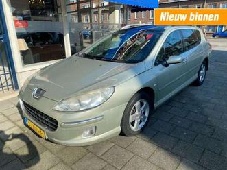 peugeot 407 - sw 2.0-16v st pack bns aut leer lpg rijdt goed