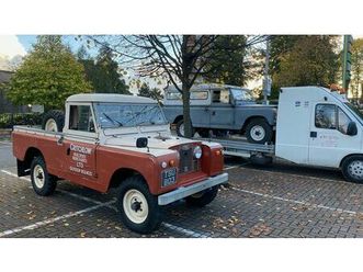1958 land rover series 2 marron manuel, 4 vitesses condui...