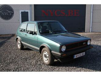 superbe golf 1 gti entièrement restaurée