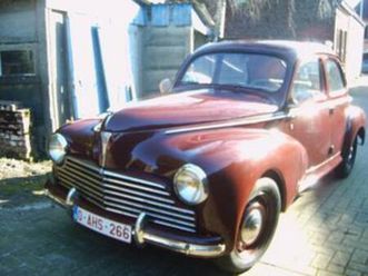 ② peugeot 203 a bouwjaar 1950 — oldtimers & ancêtres — 2ememain