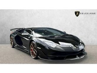 lamborghini aventador lp 770-4 svj 2dr isr