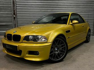 BMW SERIE 3 M3 bmw-m3-e46-boite-manuelle-jaune-phoenix
