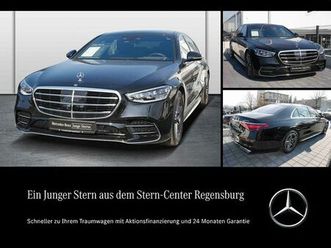 mercedes-benz s 500 4m lang amg+exclusive-paket+drivepilot+hud