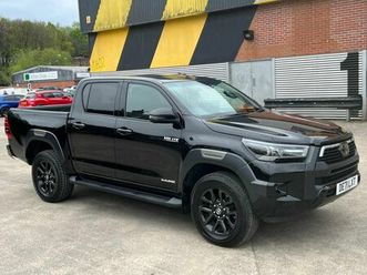 toyota hi-lux 2.8 d-4d invincible x pickup double cab 4dr diesel auto 4wd euro 6 (start/stop) (204 ps)