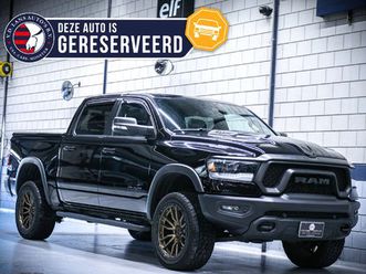 dodge ram 1500 rebel night | luchtvering + mwk | 5.7l hemi v8 automaat 4x4 1e eigenaar