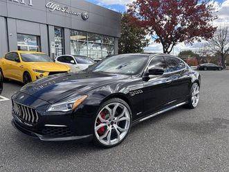 used 2019 maserati quattroporte gts granlusso