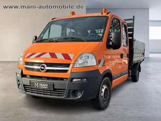 opel movano pr l3 3,5t / kipper/doppelkabine/leder
