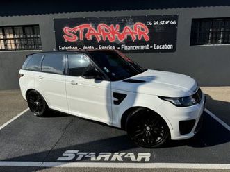 land rover range rover sport 5.0 v8 supercharged 550 svr mark iv