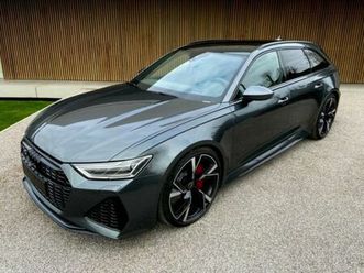 audi rs6 600 360° top ja 22 aff.th garantie usine 03/2023 , cg et ecotaxe ne sont pas à régler