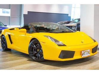 used 2006 lamborghini gallardo spyder