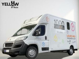 peugeot boxer theault / transport chevaux /