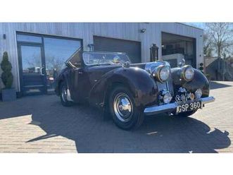 1949 triumph roadster marron manuel, 4 vitesses conduite...