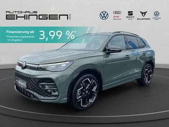 volkswagen tiguan neues modell black r-line 2.0 tdi dsg ahk