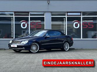 mercedes-benz clk-klasse cabrio - 320 elegance youngtimer 218pk