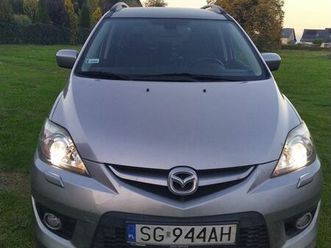 mazda 5 - m.van 7 osobowy gliwice sikornik • olx.pl
