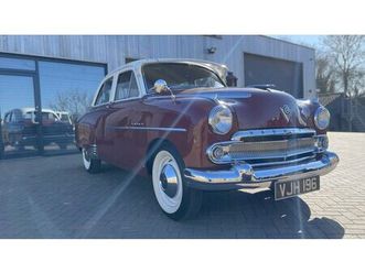 1955 vauxhall velox rouge manuel, 4 vitesses conduite à d...