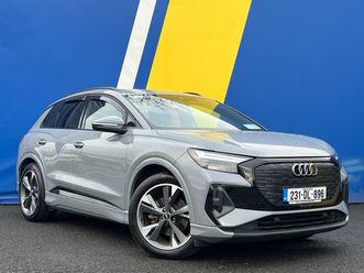 e-tron s-line auto // black edition // half-leather s-line heated seats // very low mileage