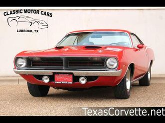 used 1970 plymouth barracuda 440+6