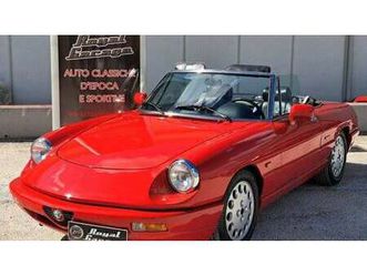 1991 alfa romeo spider rosso manuel, 5 vitesses conduite...