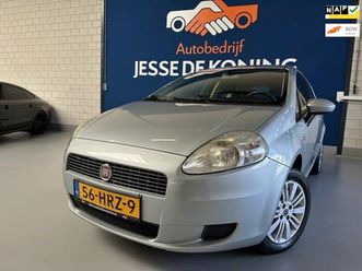 fiat grande punto - 1.2 dynamic, bj.2009, kleur:grijs airco, sportvelgen, stereo/aux, 1e eigenaar apk tot 02/2