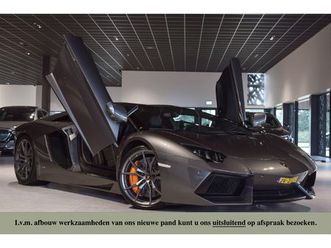 lamborghini aventador 6.5 v12 lp700-4 roadster|full historie|new service