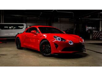 alpine a110 1.8 turbo s aero-kit, alcantara,focal