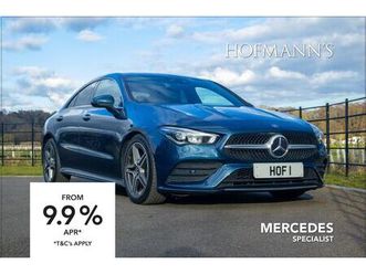 2019 (69) mercedes-benz cla 220d amg line premium • ulez-compliant • mbux/ar-nav • ambient lighting • 46k miles • henley