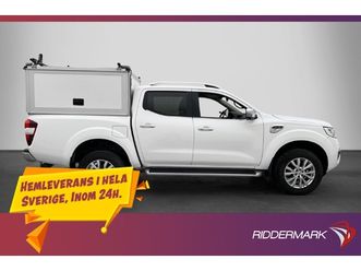 renault alaskan intens 2.3 4wd drag skinn taklucka 360° moms