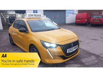 2022 peugeot 208 1.2 puretech allure premium (100bhp)