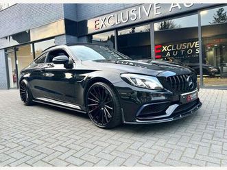 4.0 c63 v8 biturbo amg s (premium) spds mct euro 6 (start/stop) 2dr