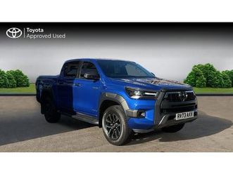 toyota hilux invincible x pickup's 2.8 d-4d invincible x auto 4wd euro 6 (start/stop) 4dr